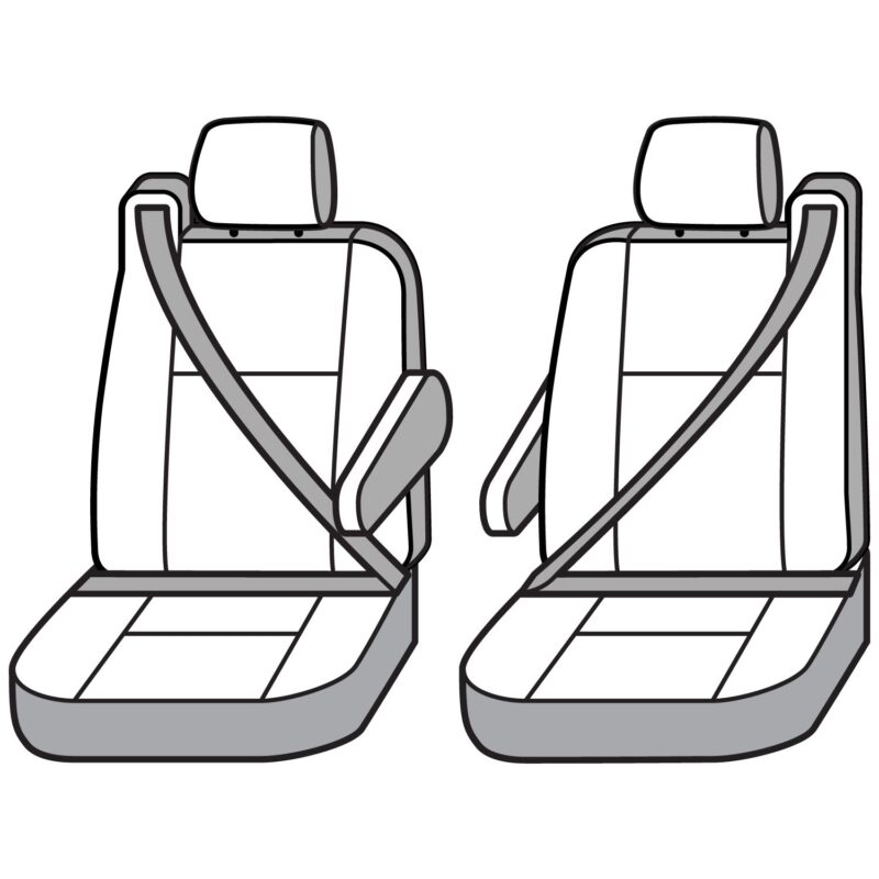 Covercraft SeatSaver Custom Seat Cover - Polycotton Charcoal