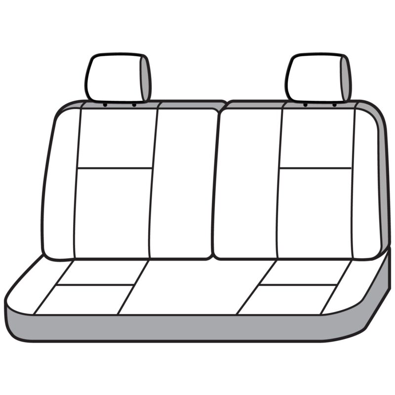 Covercraft SeatSaver Custom Seat Cover - Polycotton Charcoal