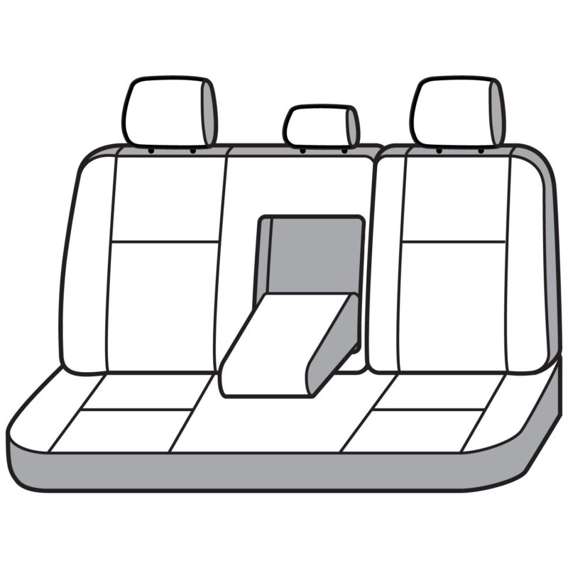 Covercraft SeatSaver Custom Seat Cover - Polycotton Grey