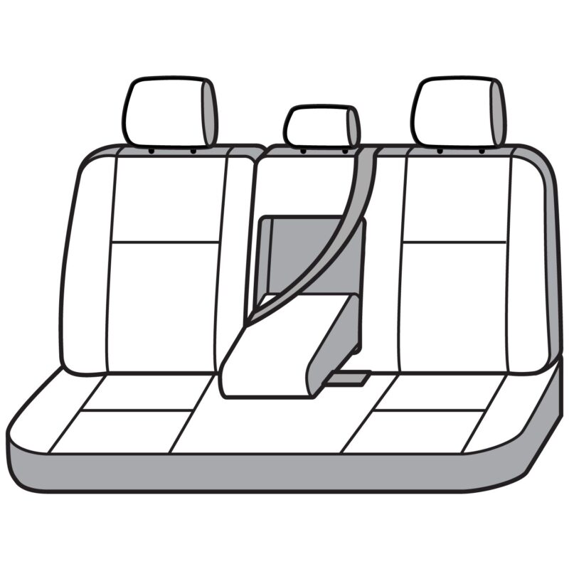Covercraft SeatSaver Custom Seat Cover - Polycotton Grey