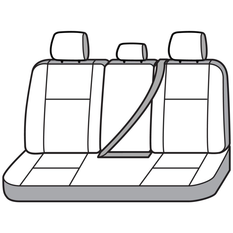 Covercraft SeatSaver Custom Seat Cover - Polycotton Grey