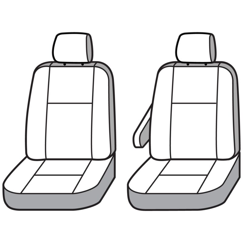 Covercraft SeatSaver Custom Seat Cover - Polycotton Grey