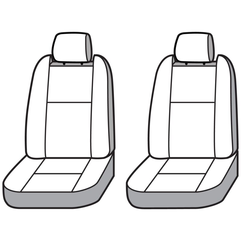 Covercraft SeatSaver Custom Seat Cover - Polycotton Grey