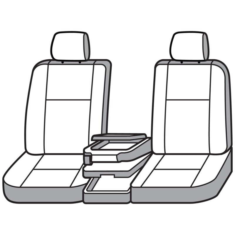Covercraft SeatSaver Custom Seat Cover - Polycotton Grey