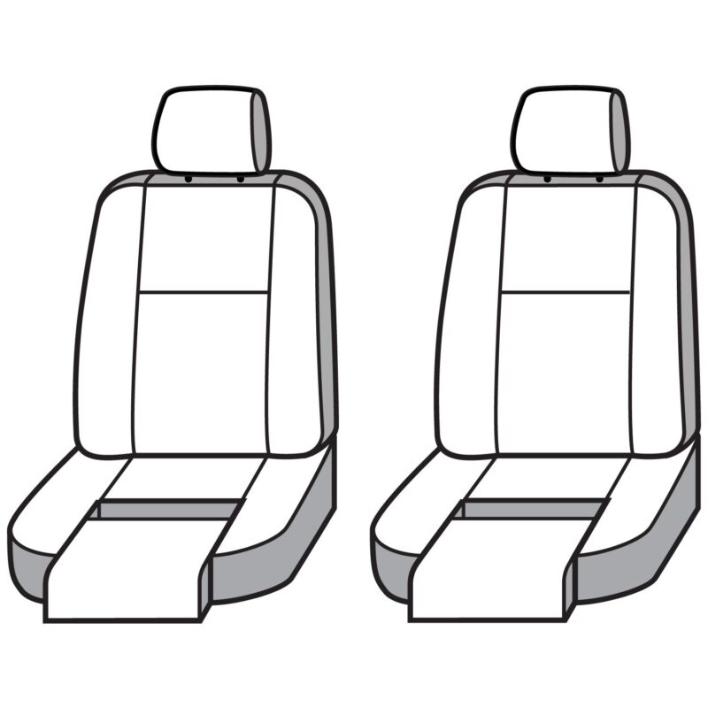 Covercraft SeatSaver Custom Seat Cover - Polycotton Grey