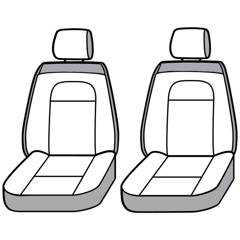Covercraft SeatSaver Custom Seat Cover - Polycotton Charcoal