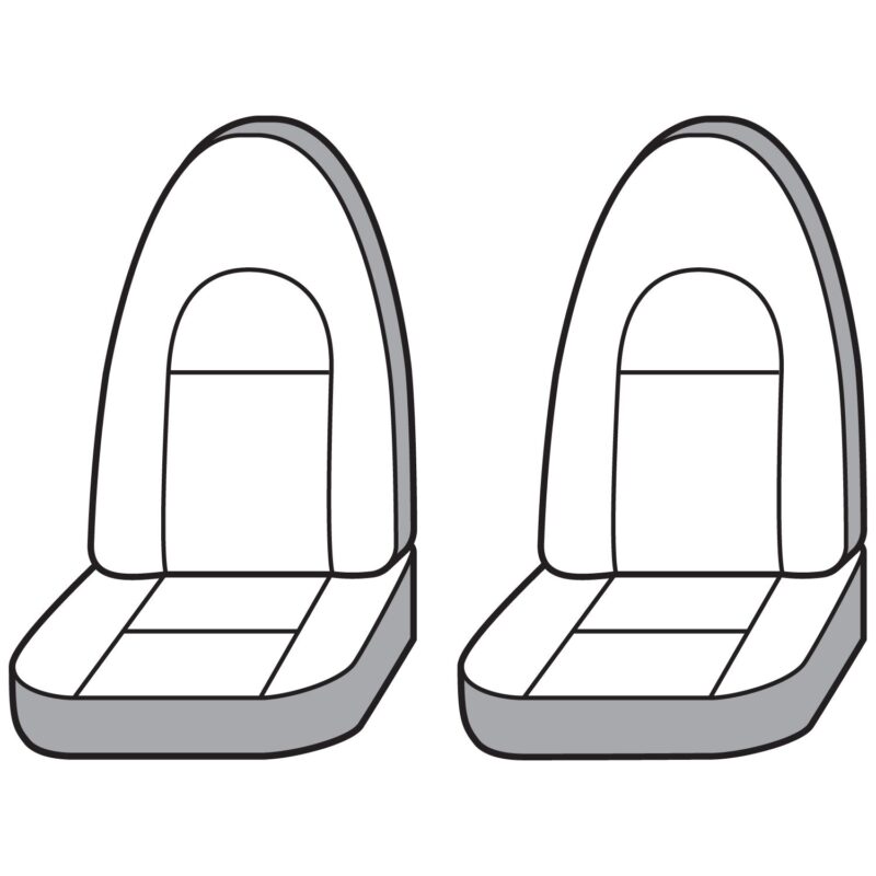 Covercraft SeatSaver Custom Seat Cover - Polycotton Taupe