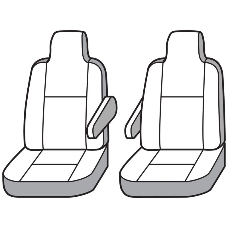 Covercraft SeatSaver Custom Seat Cover - Polycotton Misty Grey