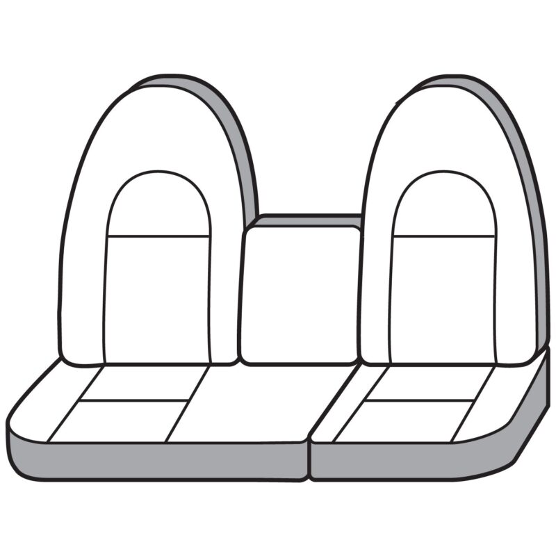 Covercraft SeatSaver Custom Seat Cover - Polycotton Misty Grey