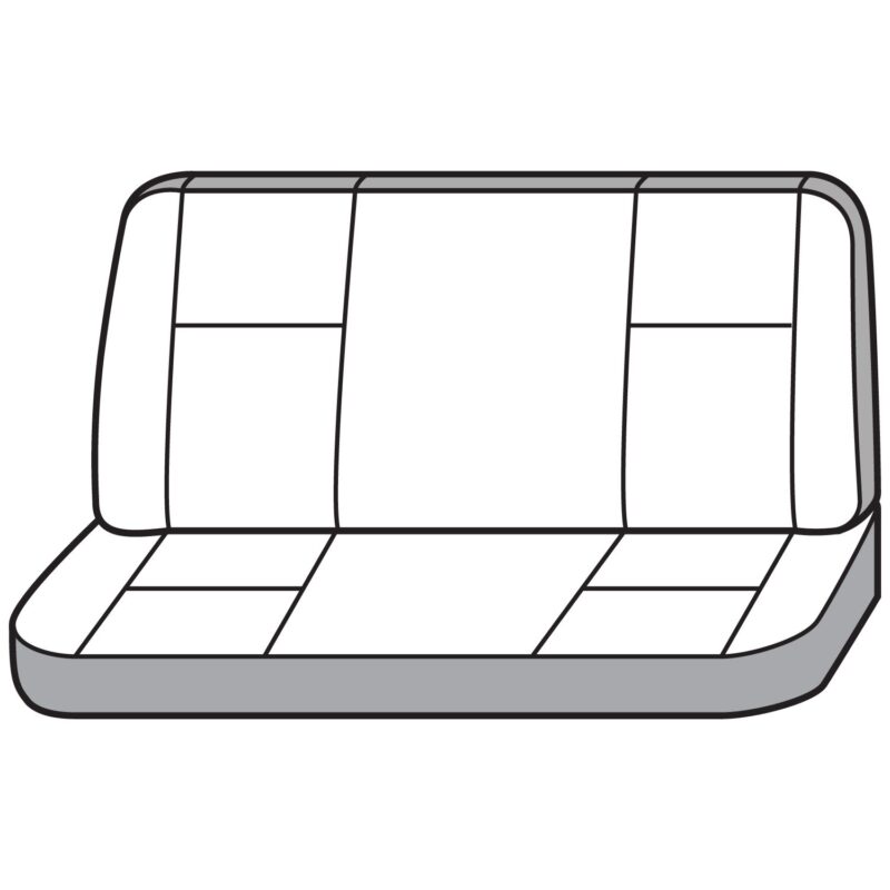 Covercraft SeatSaver Custom Seat Cover - Polycotton Charcoal