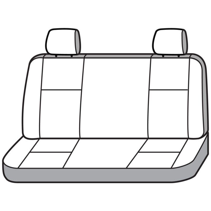 Covercraft SeatSaver Custom Seat Cover - Polycotton Charcoal