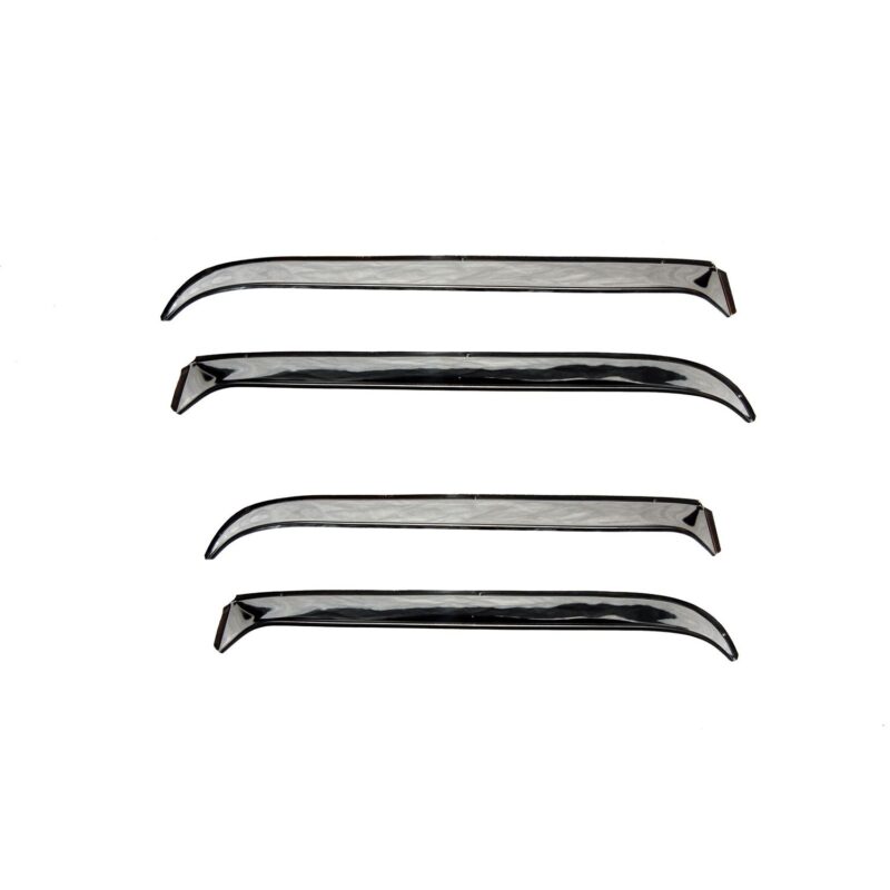 Auto Ventshade 12059 Ventshade with Stainless Steel Finish, 2-Piece Set for most 1973-1991 GM Full Size Trucks and SUV's - Consult application guide to verify fitment