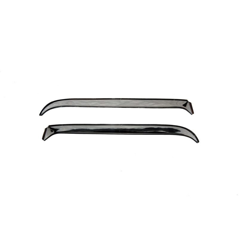 Auto Ventshade 12071 Ventshade with Stainless Steel Finish, 2-Piece Set for 1983-1992 Ford Ranger, 1984-1990 Bronco II