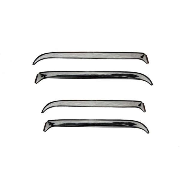 Auto Ventshade 14202 Ventshade with Stainless Steel Finish, 4-Piece Set for 1981-1989 Lincoln Town Car