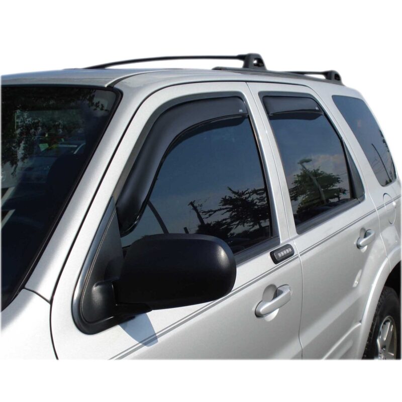 Auto Ventshade 194059 In-Channel Ventvisor Side Window Deflector, 4-Piece Set for 2001-2007 Ford Escape, 2005-2007 Mercury Mariner