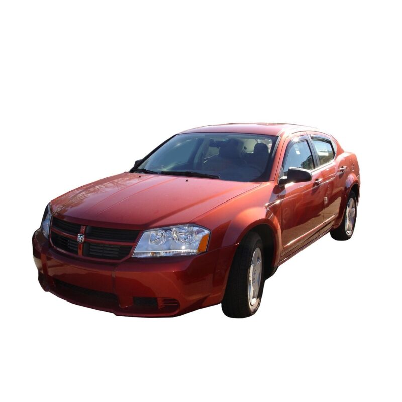 Auto Ventshade 194065 In-Channel Ventvisor Side Window Deflector, 4-Piece Set for 2008-2014 Dodge Avenger