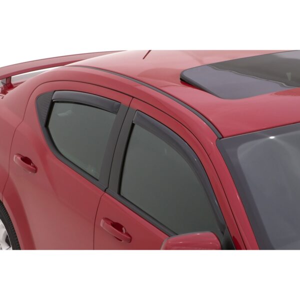 Auto Ventshade 194065 In-Channel Ventvisor Side Window Deflector, 4-Piece Set for 2008-2014 Dodge Avenger