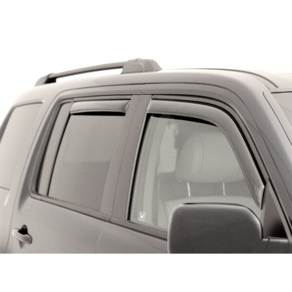 Auto Ventshade 194084 In-Channel Ventvisor Side Window Deflector, 4-Piece Set for 2009-2015 Honda Pilot