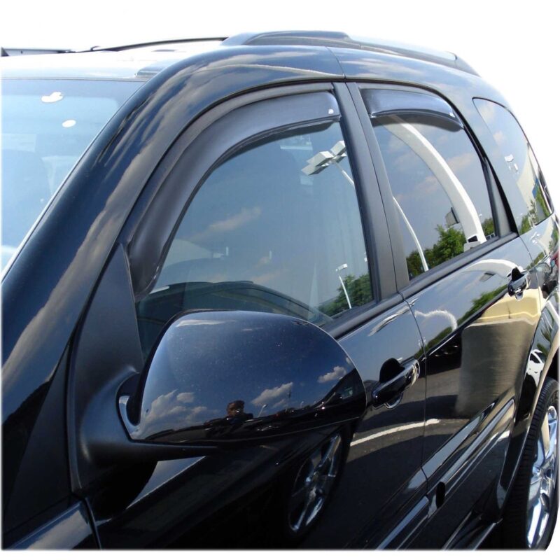 Auto Ventshade 194319 In-Channel Ventvisor Side Window Deflector, 4-Piece Set for 2005-2009 Chevrolet Equinox/Pontiac Torrent