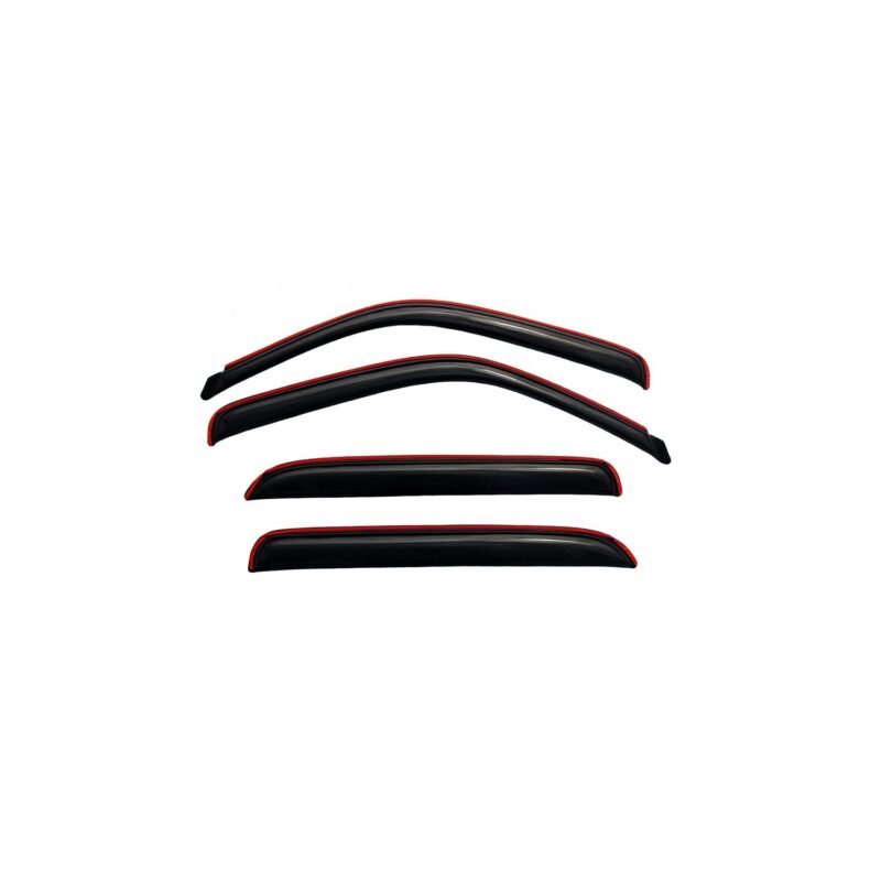 Auto Ventshade 194355 In-Channel Ventvisor Side Window Deflector, 4 pc for 2002-2006 Chev Avalanche/2000-2006 Suburban, 2002-2006 Cadillac Escalade EXT, 2001-2006 GMC Yukon XL, 2001-2007 Silverado/Sierra 1500, 2500, 3500 Incl. Classic Model, Crew Cab