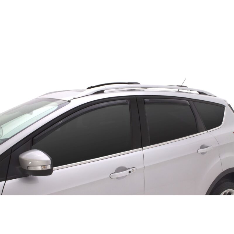 Auto Ventshade 194383 In-Channel Ventvisor Side Window Deflector, 4-Piece Set for 2013-2019 Ford Escape