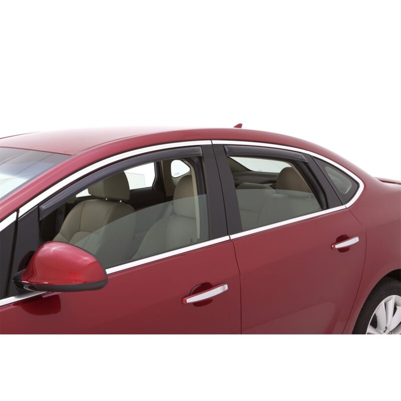 Auto Ventshade 194389 In-Channel Ventvisor Side Window Deflector, 4-Piece Set for 2012-2017 Buick Verano