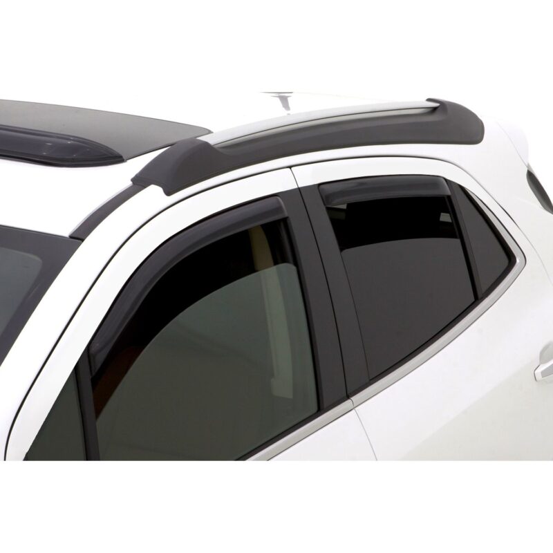 Auto Ventshade 194446 In-Channel Ventvisor Side Window Deflector, 4-Piece Set for 2013-2022 Buick Encore (Excl Encore GX), 2015-2022 Chevrolet Trax