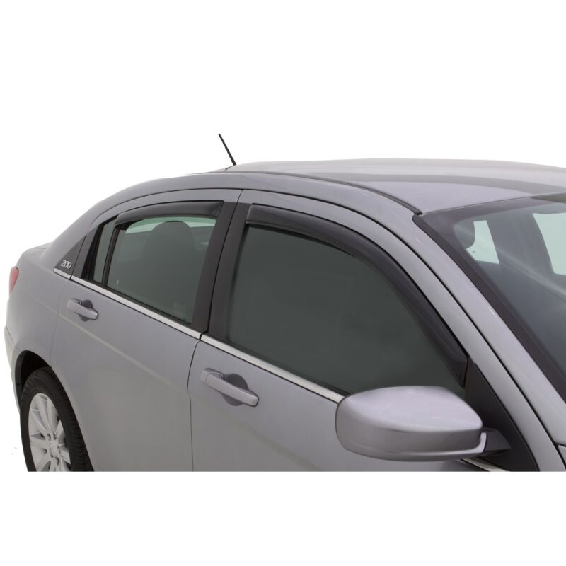 Auto Ventshade 194458 In-Channel Ventvisor Side Window Deflector, 4-Piece Set for 2007-2010 Chrysler Sebring, 2011-2014 Chrysler 200