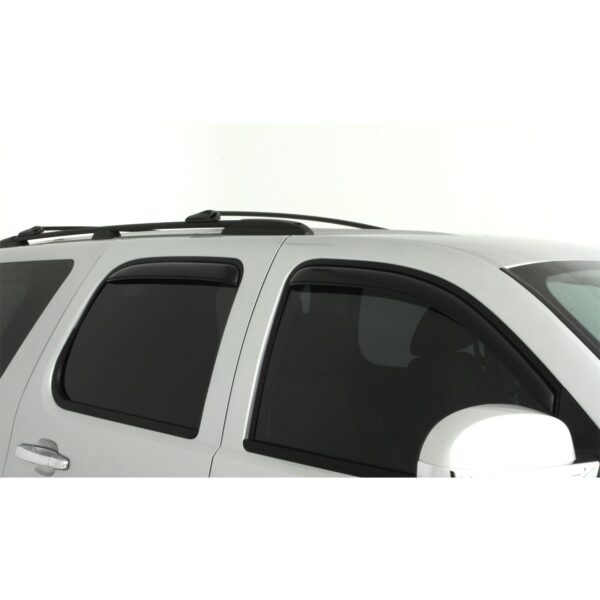 Auto Ventshade 194514 In-Channel Ventvisor Side Window Deflector, 4-Piece Set for 2007-2014 Chevrolet Tahoe/GMC Yukon