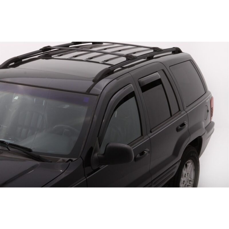 Auto Ventshade 194650 In-Channel Ventvisor Side Window Deflector, 4-Piece Set for 1999-2004 Jeep Grand Cherokee