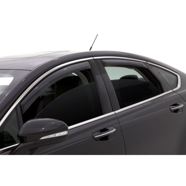Auto Ventshade 194714 In-Channel Ventvisor Side Window Deflector, 4-Piece Set for 2013-2020 Ford Fusion