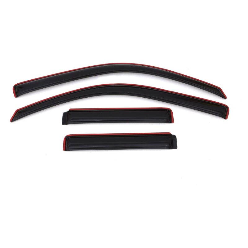 Auto Ventshade 194733 In-Channel Ventvisor Side Window Deflector, 4-Piece Set for 2002-2009 Chevrolet Trailblazer