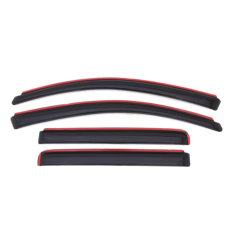 Auto Ventshade 194858 In-Channel Ventvisor Side Window Deflector, 4-Piece Set for 2004-2015 Nissan Titan Crew Cab