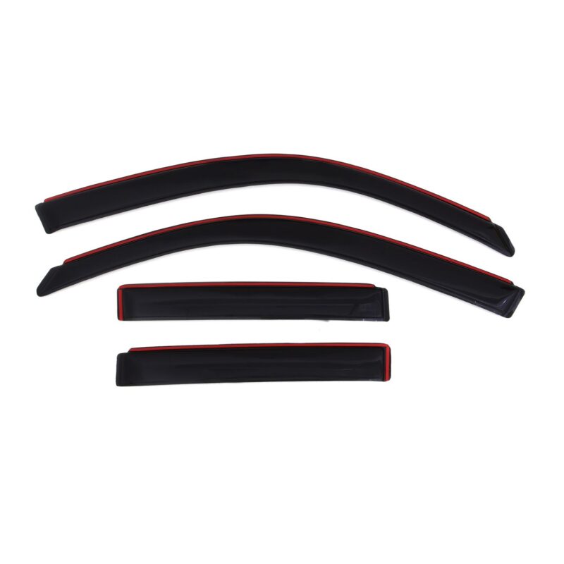 Auto Ventshade 194924 In-Channel Ventvisor Side Window Deflector, 4-Piece Set for 2003-2009 Toyota 4Runner