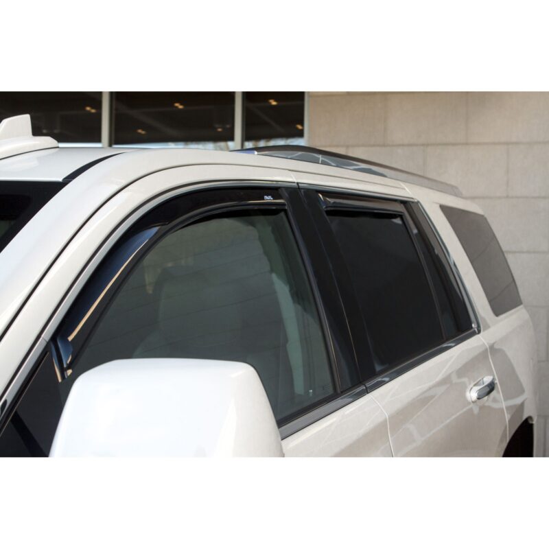 Auto Ventshade 194415 In-Channel Ventvisor Side Window Deflector, 4-Piece Set for 2007-2014 Cadillac Escalade