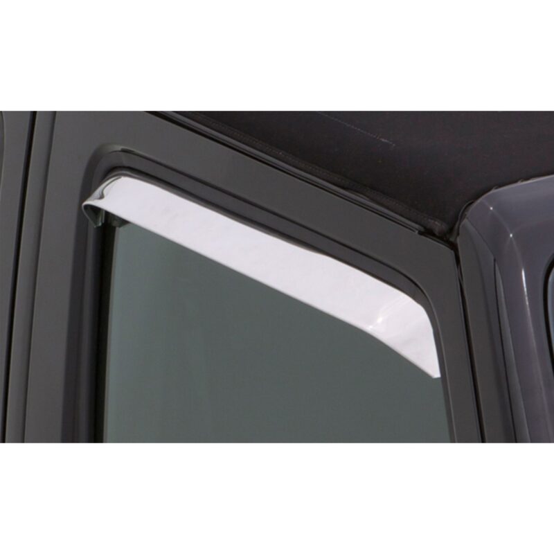 Auto Ventshade 12059 Ventshade with Stainless Steel Finish, 2-Piece Set for most 1973-1991 GM Full Size Trucks and SUV's - Consult application guide to verify fitment