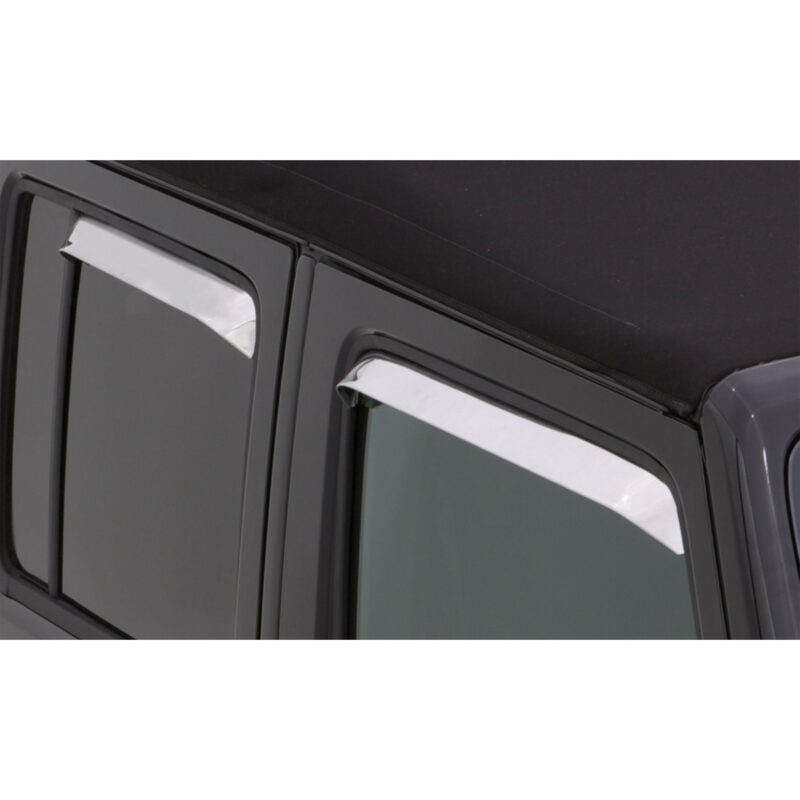 Auto Ventshade 14122 Ventshade with Stainless Steel Finish, 4-Piece Set for 1985-1990 Electra, Park Avenue, Oldsmobile 98, 1986-1991 LeSabre/Delta 88, 1987-1991 Bonneville