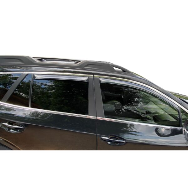 Auto Ventshade 194376 In-Channel Ventvisor Side Window Deflector, 4-Piece Set for 2020-2022 Subaru Outback