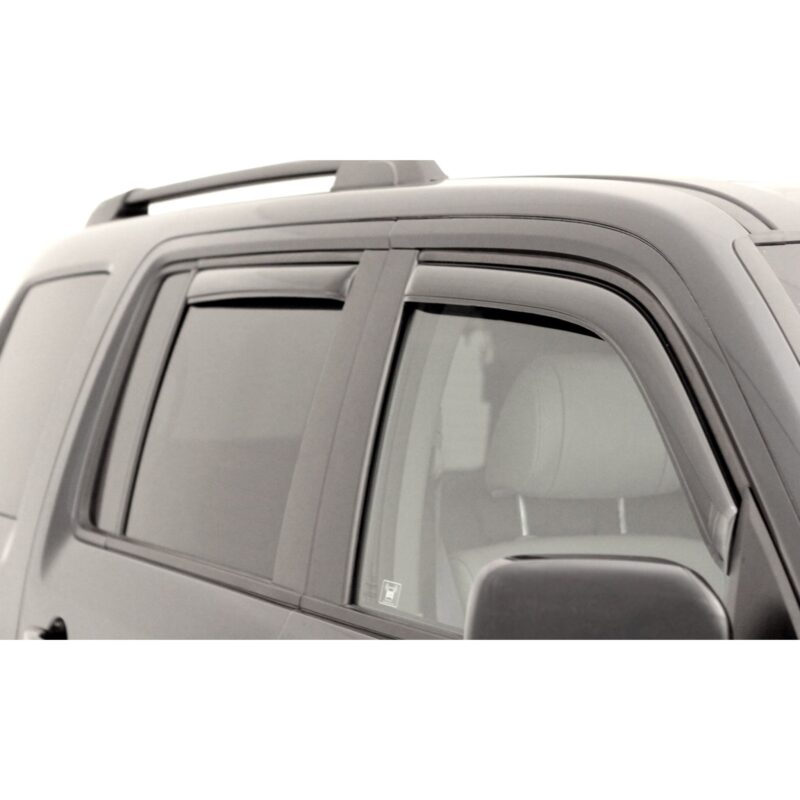Auto Ventshade 194079 In-Channel Ventvisor Side Window Deflector, 4-Piece Set for 2009-2019 Ford Flex