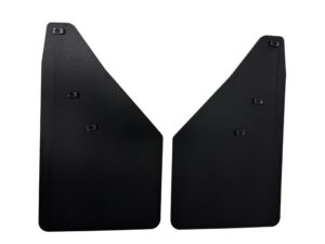 No Drill, Specific Design Front Mud Flaps for the 24+ GMC 1500 Pickups Non-Weighted Version 12"W x 20.5"H