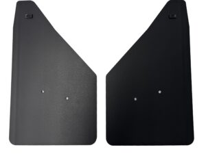 No Drill, Specific Design Front Mud Flaps for the 24+ Chevrolet Colorado Pickup Non-Weighted Version 12"W x 20.5"H