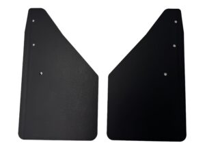 No Drill, Specific Design Front Mud Flaps for the 2019+ Ram 1500 Pickups Non-Weighted Version 12"W x 20.5"H