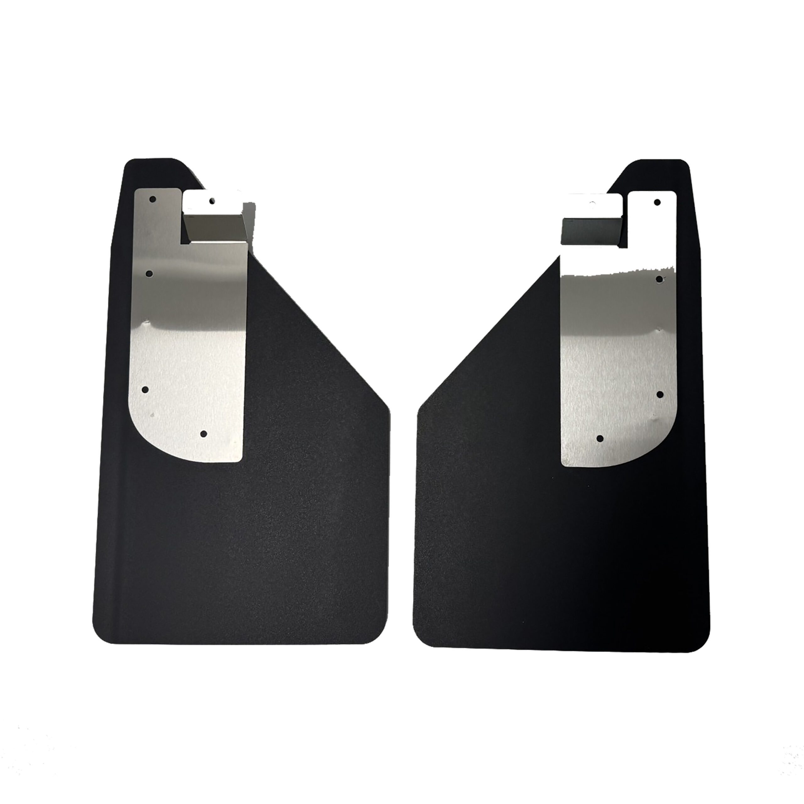 No Drill, Specific Design Front Mud Flaps for the 17+ Super Duty F250, F350, F450 and F550 Pickups Non-Weighted Version 12"W x 20.5"H