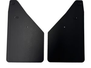 No Drill, Specific Design Rear Mud Flaps for the 24+ GMC 1500 Pickups Non-Weighted Version 12"W x 20.5"H