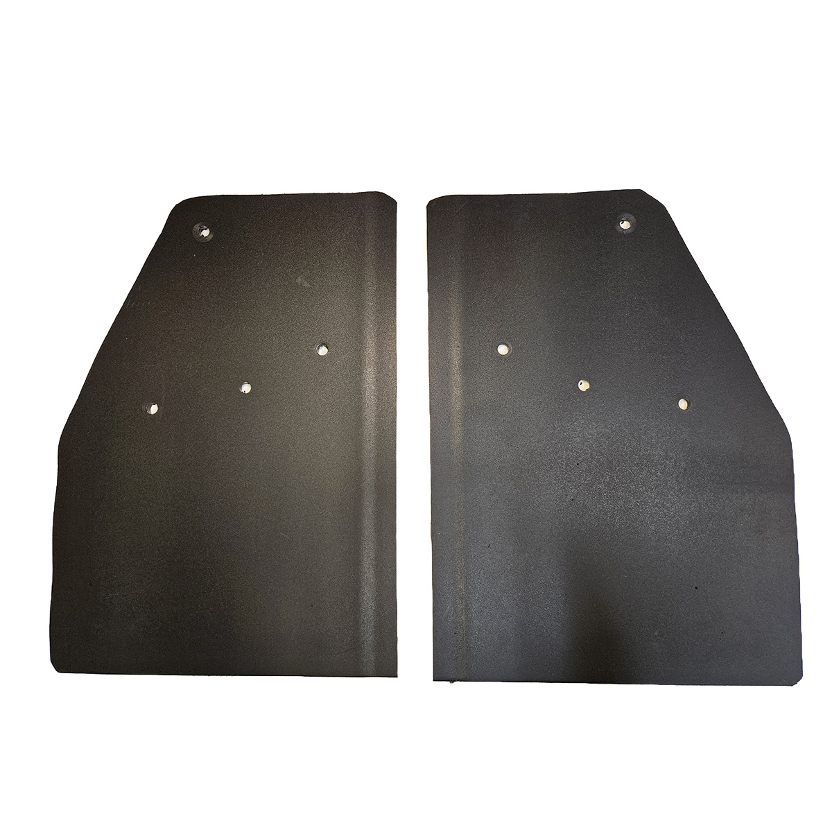 No Drill, Specific Design Rear Mud Flaps for the 2020+ GMC 2500/3500 Pickups Non-Weighted Version; 14"W x 20"H