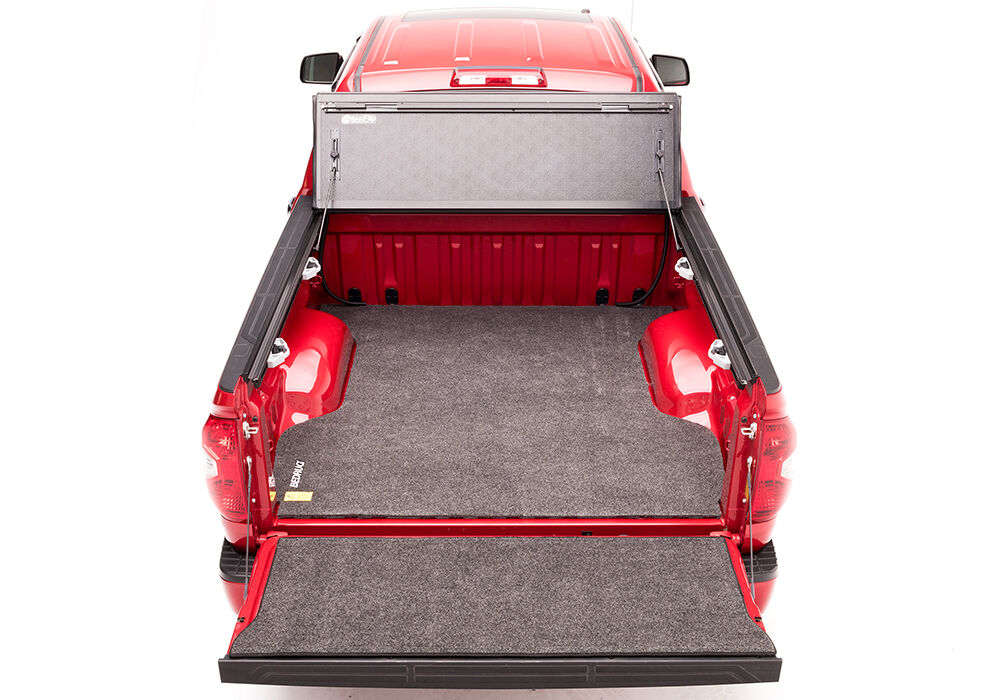 BAKFlip G2 Hard Folding Truck Bed Cover - Rail Mounts Near Top of Bed Rail - Rails Can Be Lowered Using Drop Down Brackets - 2022-2026 Toyota Tundra 6' 7" Bed with or without Deck Rail System without Trail Special Edition Storage Boxes - Image 5