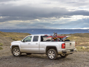 BAKFlip F1 Hard Folding Truck Bed Cover - 2014-2018 (2019 Legacy/Limited) Chevy Silverado/GMC Sierra 1500/2015-2019 2500 HD/3500 HD 6' 6" Bed