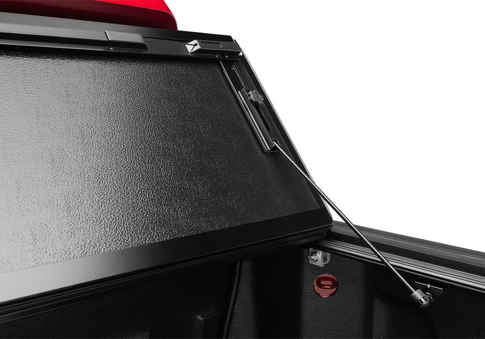 BAKFlip G2 Hard Folding Truck Bed Cover - Rails Mounted Low Enough To Use Standard C Clamps - 1988-2013 Chevy/GMC C/K Pickup/Chevy Silverado/GMC Sierra/1988-2014 2500 HD/3500 HD 6' 6" Bed - Image 15