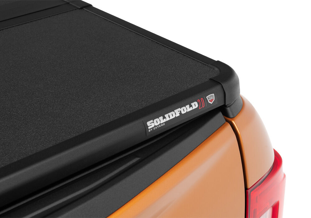 Solid Fold 2.0 Tonneau Cover - Black Textured Paint - 2019-2023 Ford Ranger 5' Bed