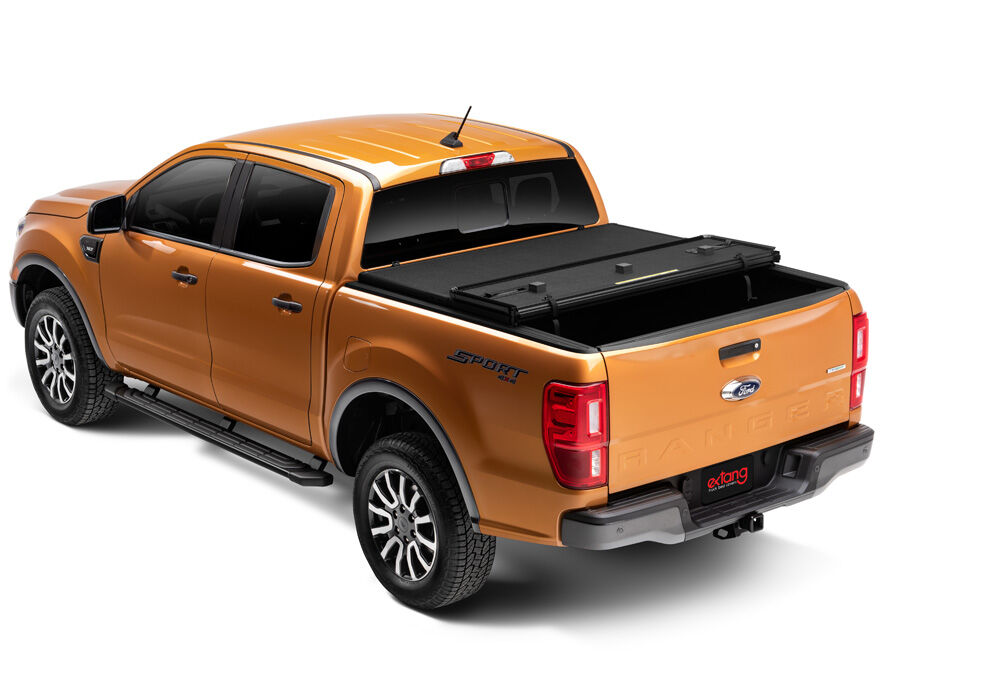 Solid Fold 2.0 Tonneau Cover - Black Textured Paint - 2019-2023 Ford Ranger 5' Bed - Image 4